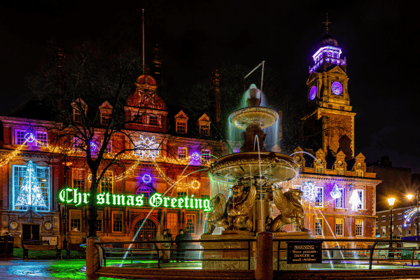 London: Christmas Lights Walking Tour