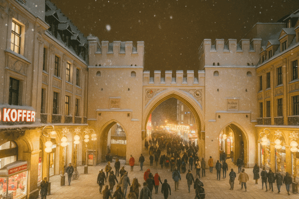 Selbstgeführter Rundgang zu Weihnachten in München