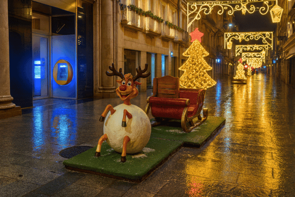 Selbstgeführter Rundgang durch die Weihnachtsbeleuchtung von Vigo — image 2