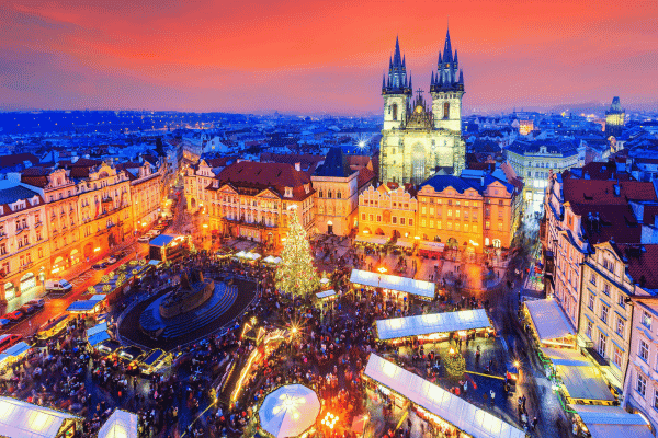 Prague Christmas Sparkle self guided walking Tour