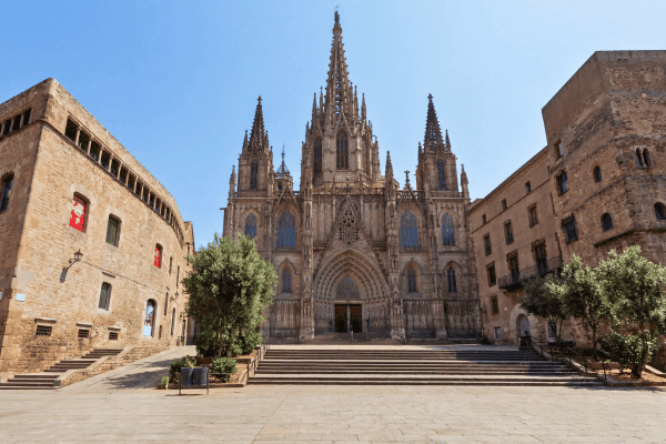Tour a piedi autoguidato del quartiere Gotico di Barcellona