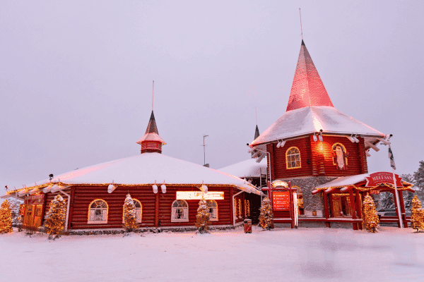 Christmas House Santa
