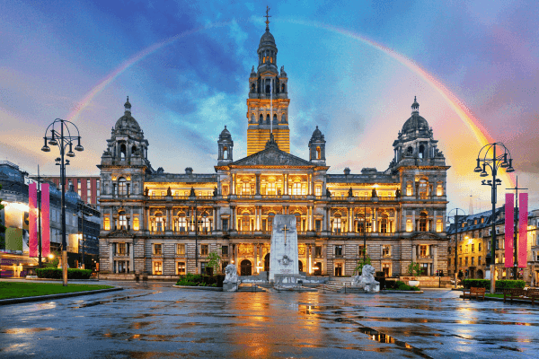 Glasgow City Sightseeing Self Guided Walking Tour