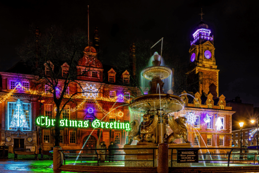 London Christmas Lights Walking Tour