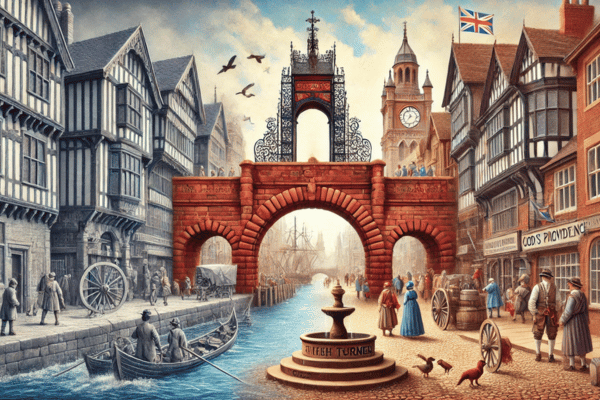 Das Watergate: Chesters Tor zur maritimen Geschichte und georgianischen Eleganz