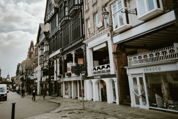 Bridge Street zu Fuß