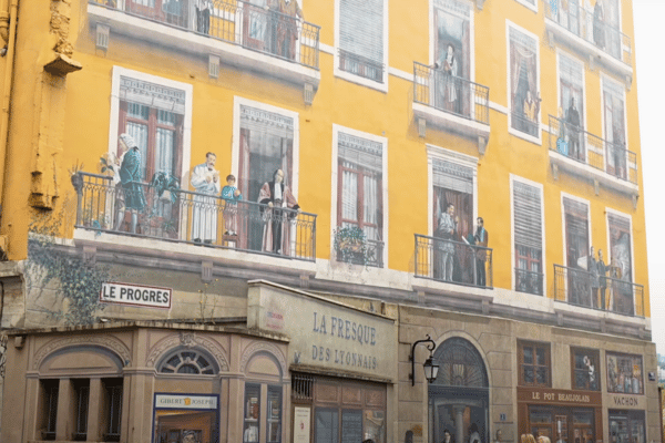 Fresque des Lyonnais – A Wall That Tells the City’s Story