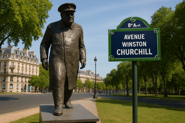 Statue Of Sir Winston Churchill