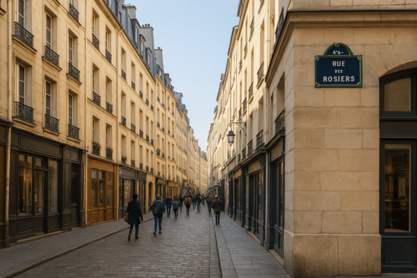 Rue Des Rosiers: The Heart Of The Jewish Quarter