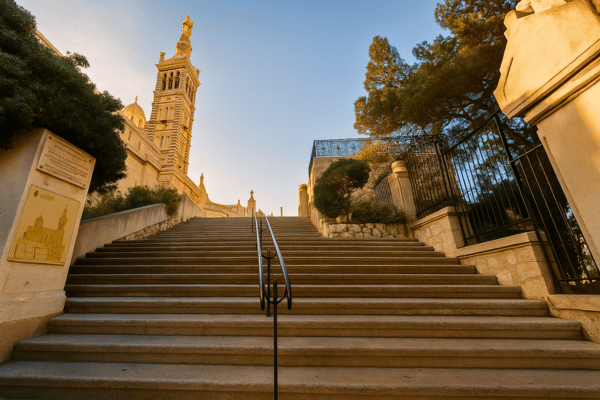  Entrance of  Notre Dame De La Garde