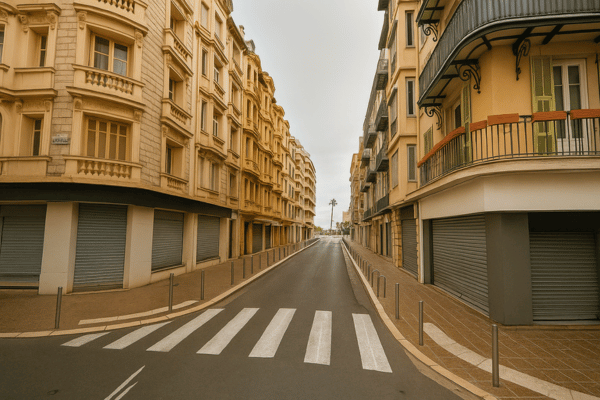 The Corner of Two Worlds