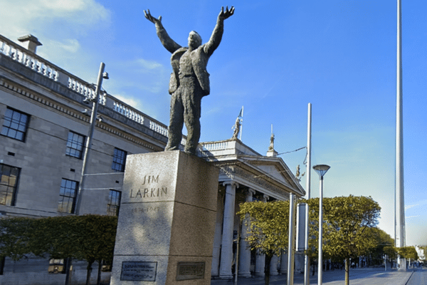 Horloge Clerys et Jim Larkin