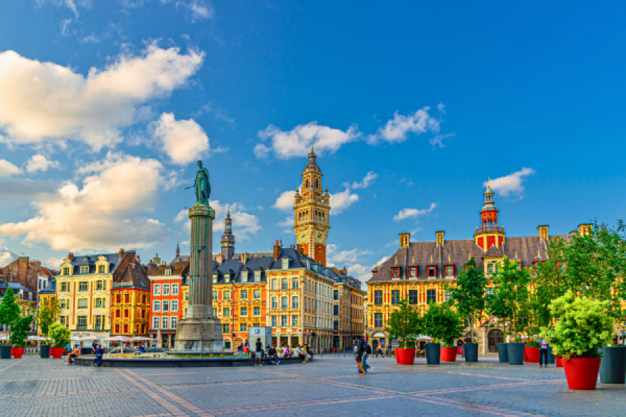 Lille UNESCO sites Self-Guided Walking Tour