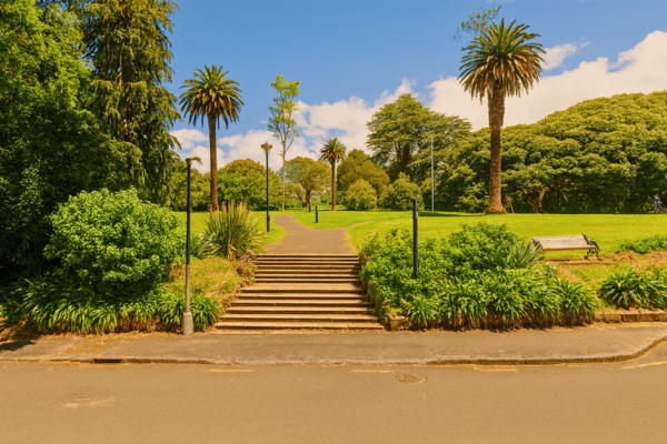 Take the stairs ahead