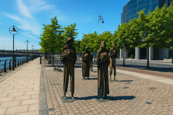   Le mémorial de la famine