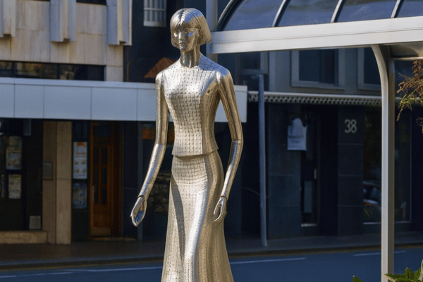 Woman of Words Statue