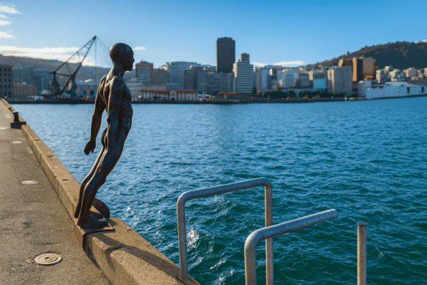 Solace in the Wind Statue