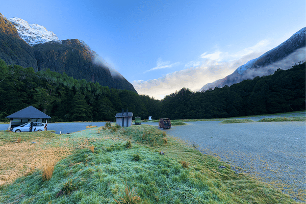 Camping historique à Cascade Creek