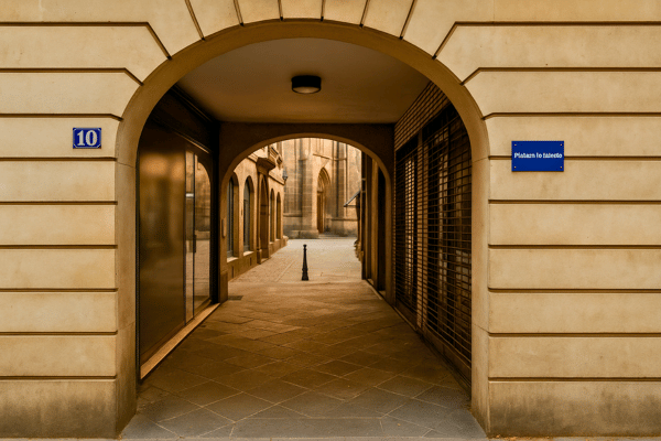 Magical Tunnel to Cathedral 