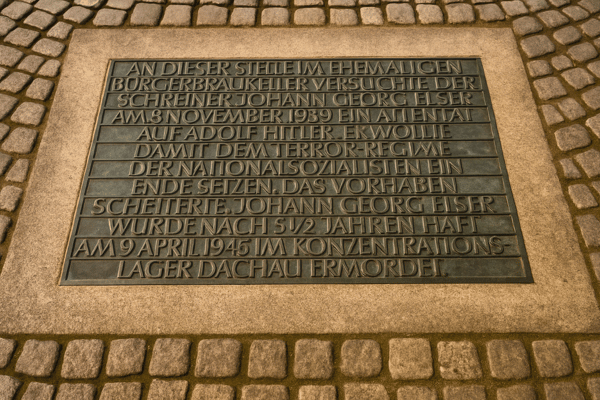 Georg Elser-Gedenktafel 