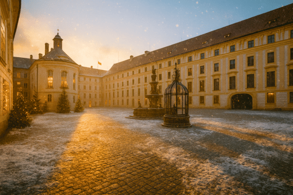 Second Courtyard of Prague Castle 