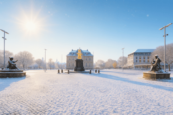 Historical city center Dresden 