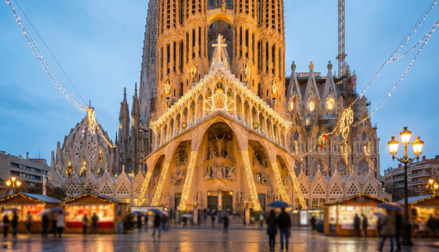 Barcelona Christmas Lights