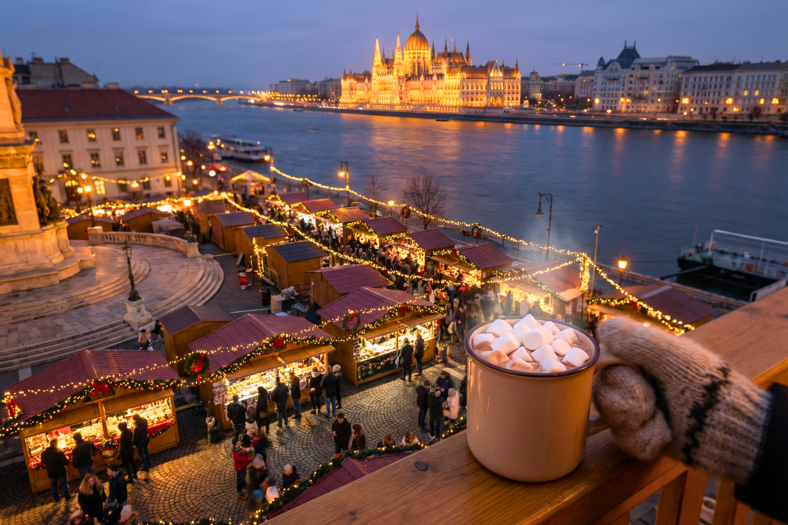 Explore the Budapest Christmas Market Holiday