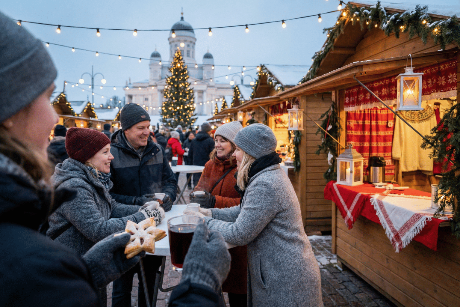 Christmas Market in Helsinki