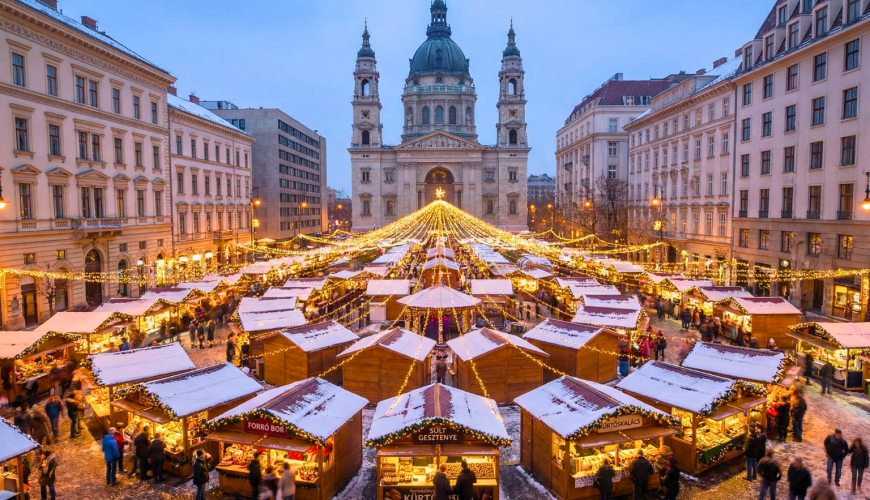 St Stephen’s Christmas Market Budapest