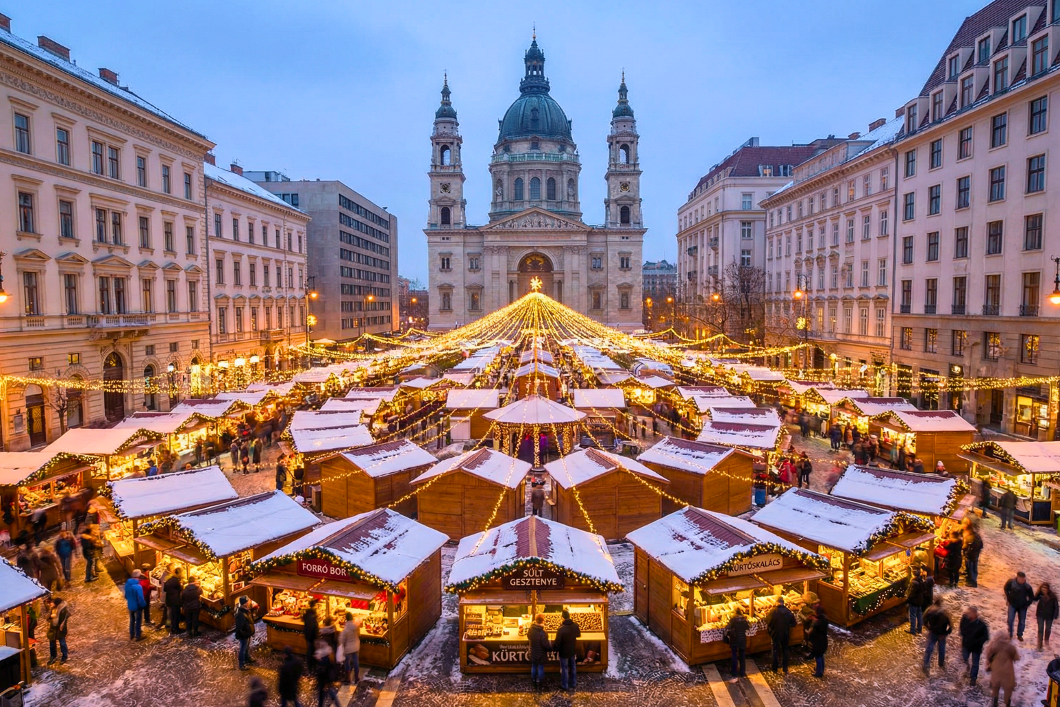 St Stephen’s Christmas Market Budapest