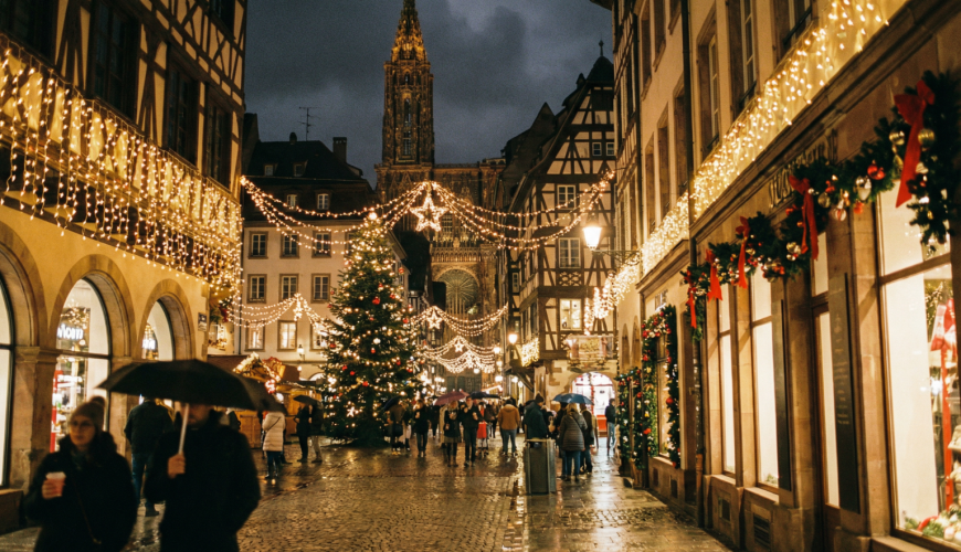 Strasbourg Christmas decorations: Famous Streets Covered in Lights and Festive Décor