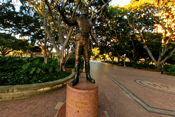  Major General Lachlan Macquarie Statue