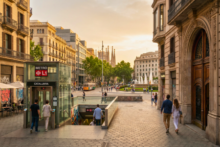 Getting Around Barcelona Town Made Easy: Metro, Walking Routes & Day Pass Tips!